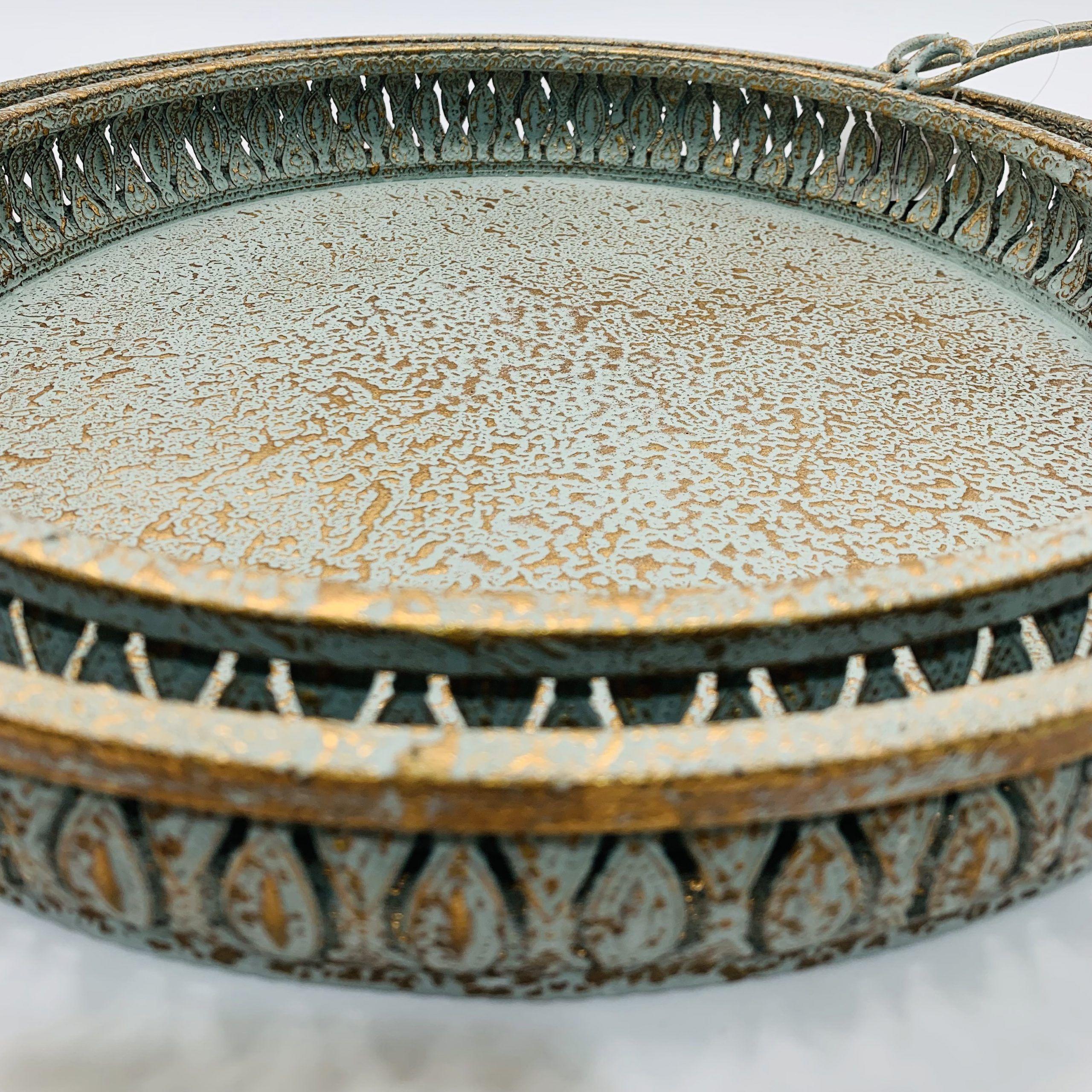 Set Bandejas Metálicas Cobre-2