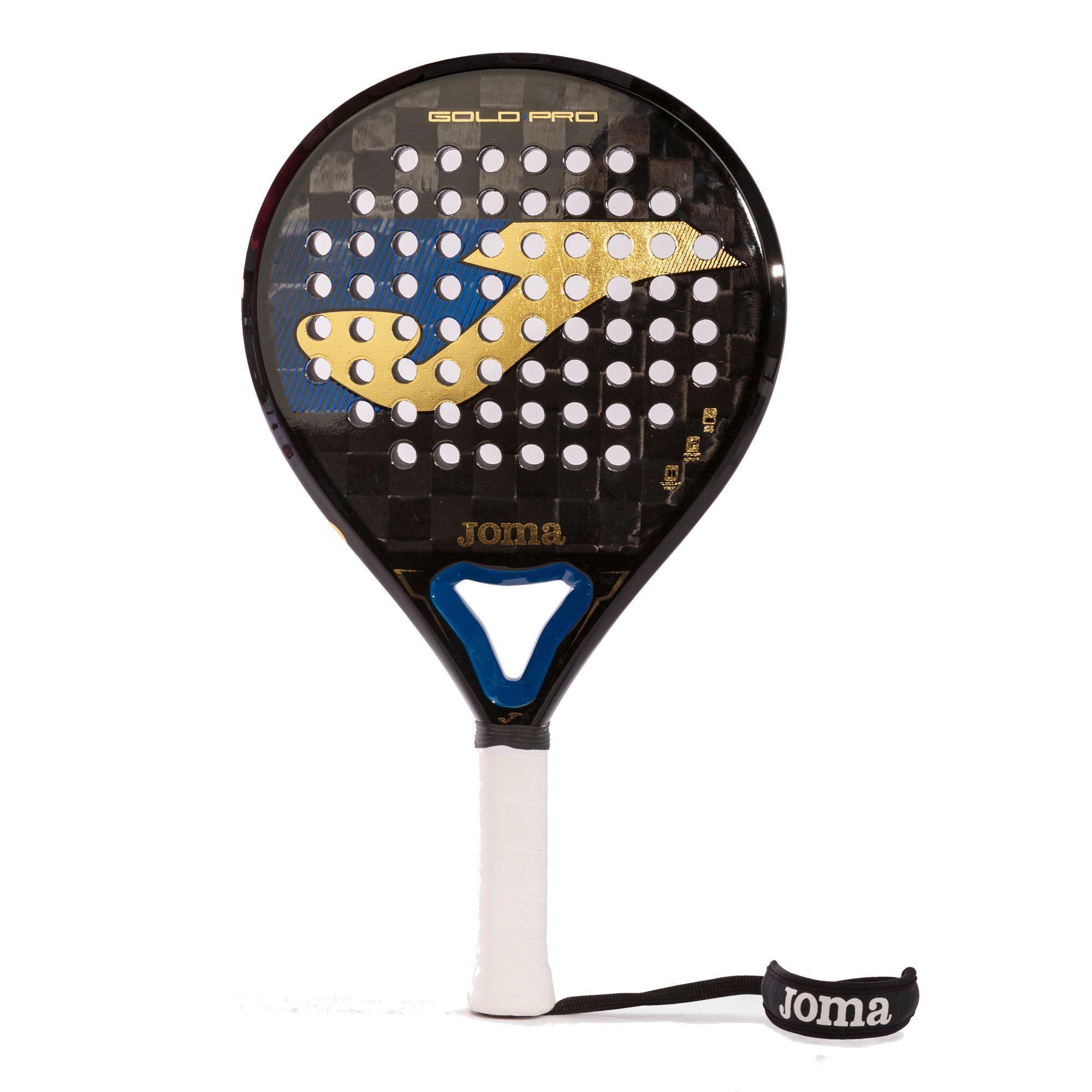 Pala de pádel Joma Gold Pro Black / Blue-0