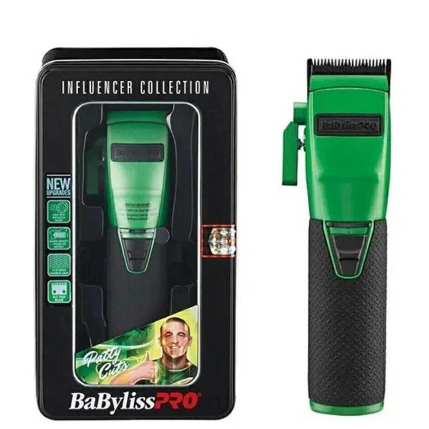 Cortapelo Babyliss Pro Negro/Verde edición influencer collection-3