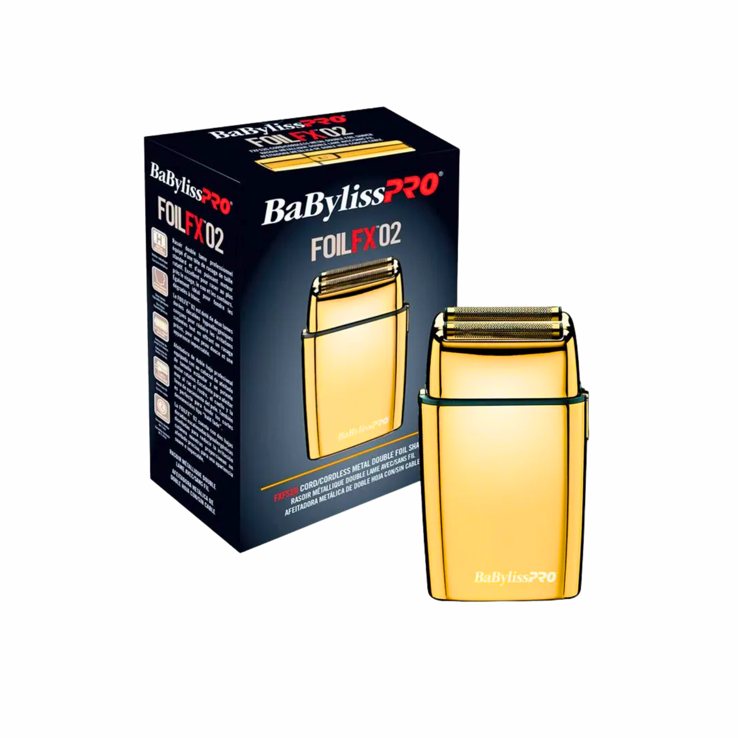 Afeitadora BaBylissPRO FoilFX GOLD-1