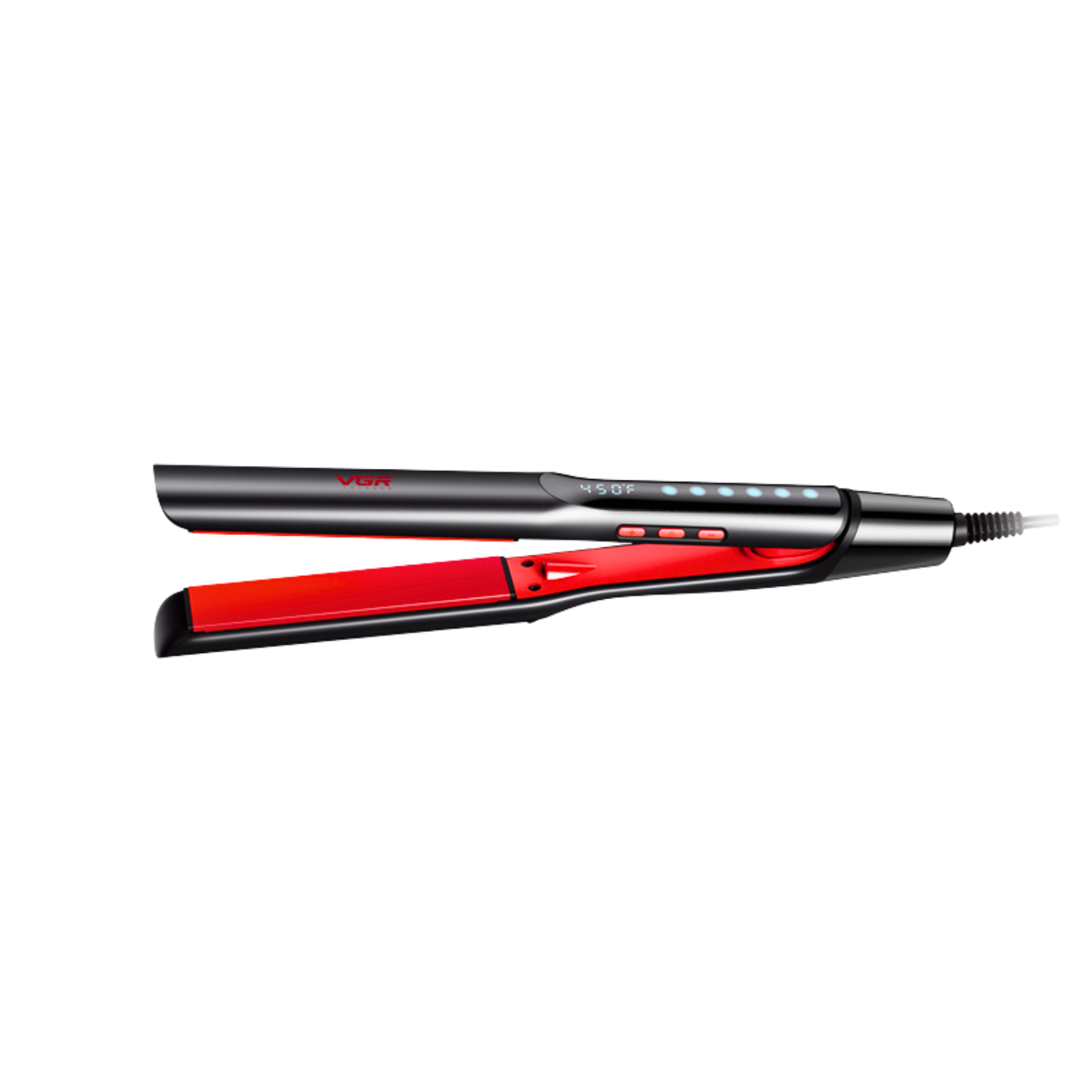 Plancha de Pelo Profesional VGR V‑516 con Placas Cerámicas y Temperatura Ajustable-2