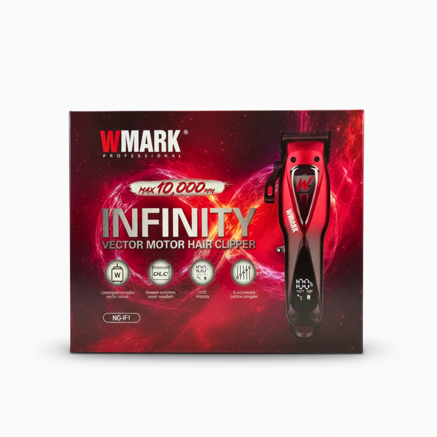 M quina Cortapelo Profesional Wmark NG IF1 con Motor Infinity Vector 10000RPM-3