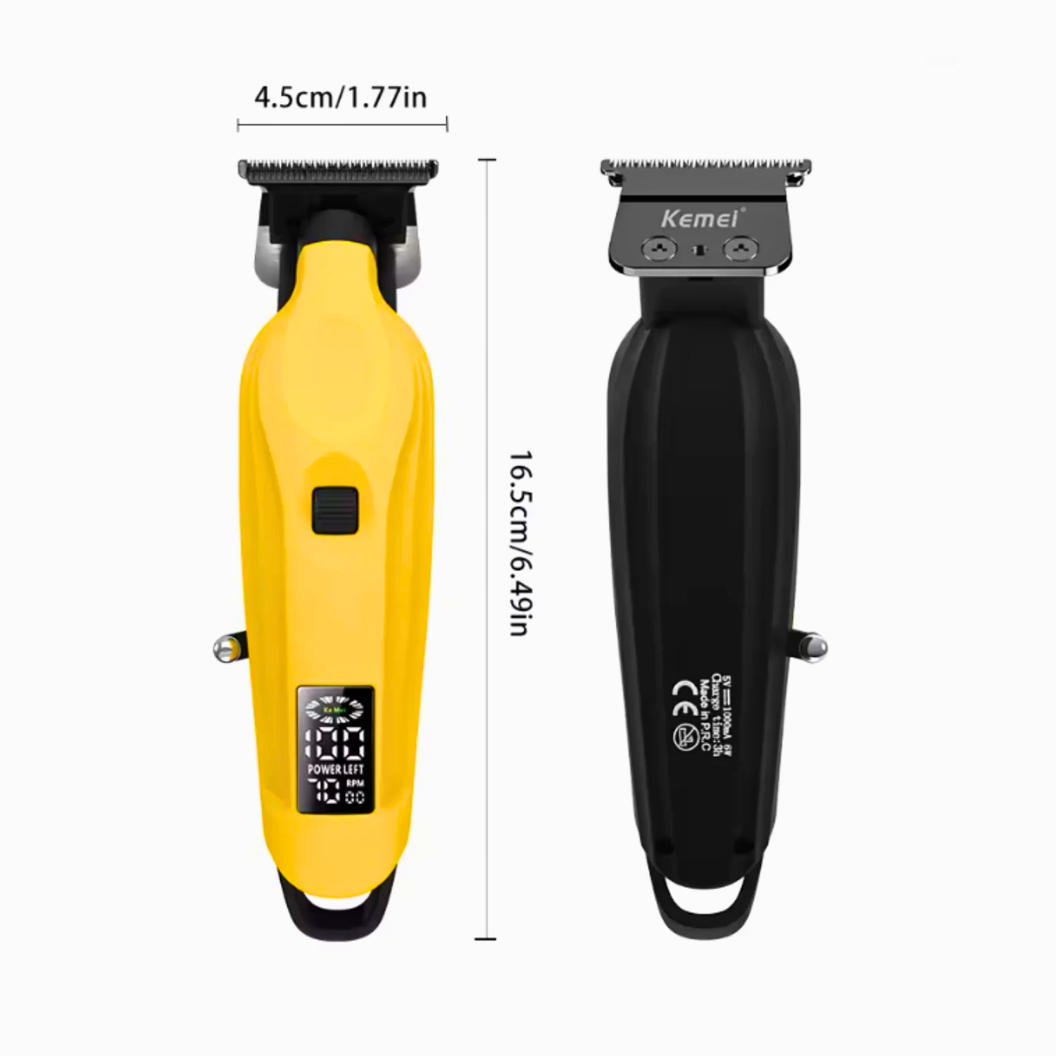M quina Trimmer Kemei KM 1693 Inal mbrica 7000 RPM-2