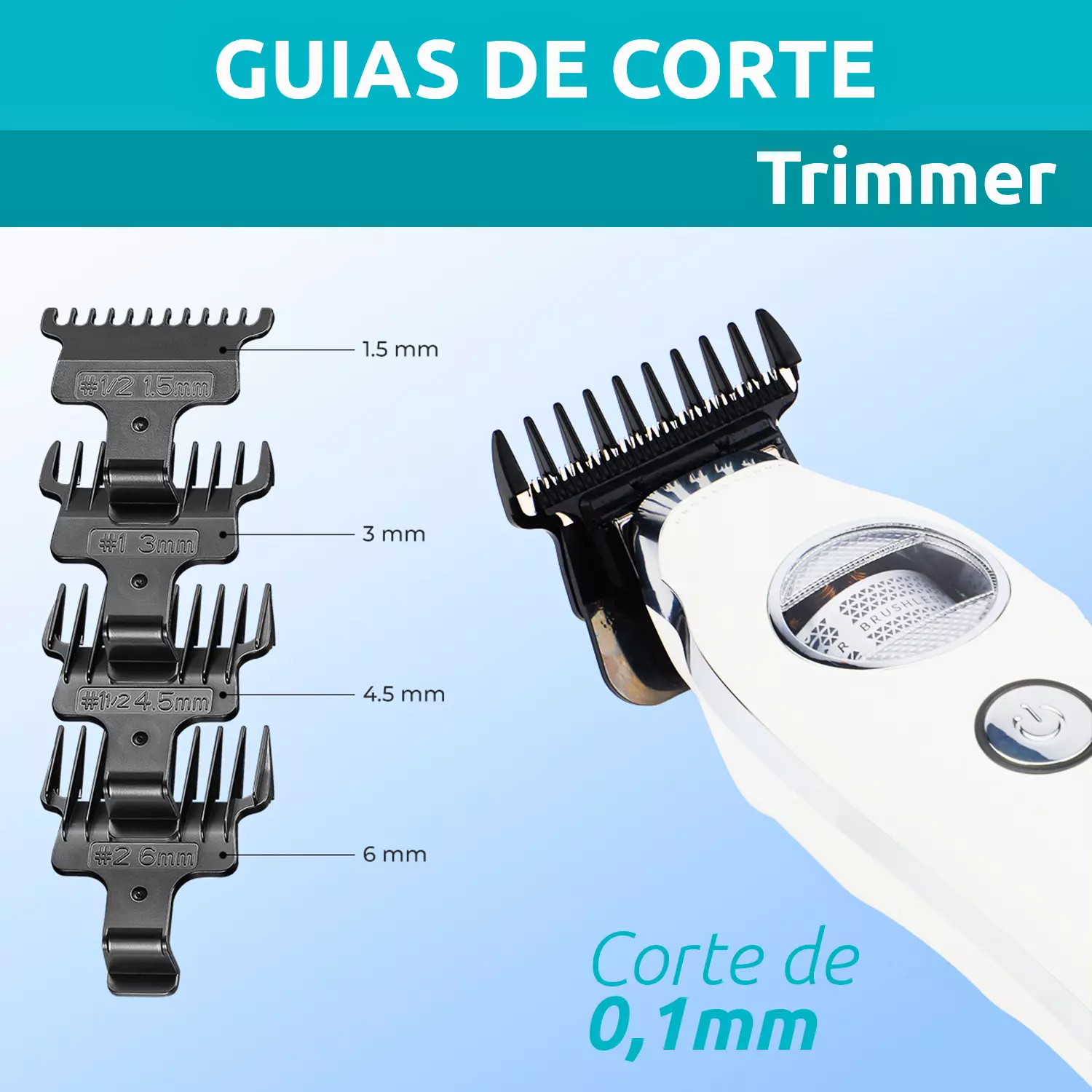 Patillera Profesional VGR V 880T con Motor BLDC 7200RPM Blanco-3