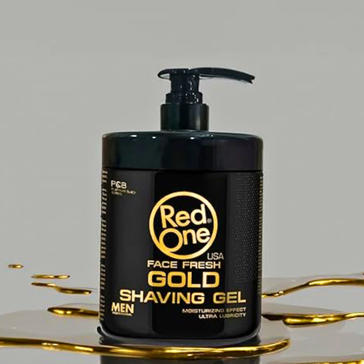 Shaving Gel Red One Gold Espuma De Afeitar 1000ml-3