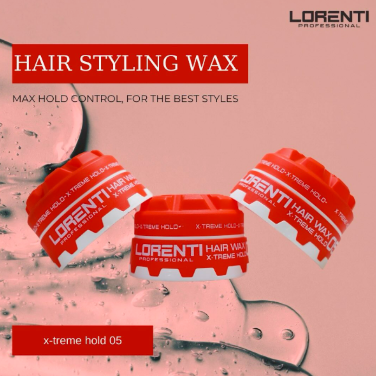 Cera Cabello Lorenti Profesional Shine & Strong Wax 150ml 01-2