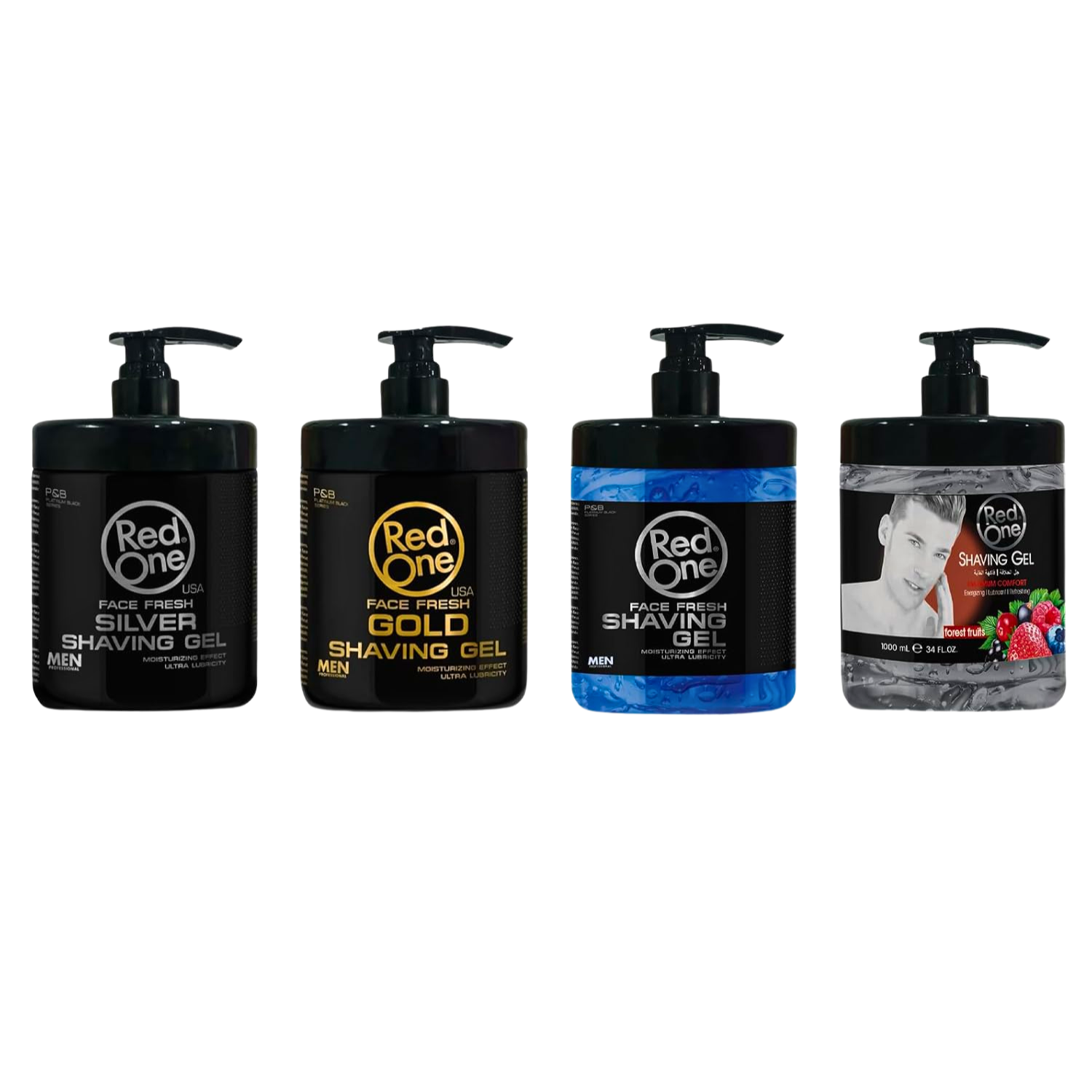 RedOne Shaving Gel Face Fresh 1000 ml-2