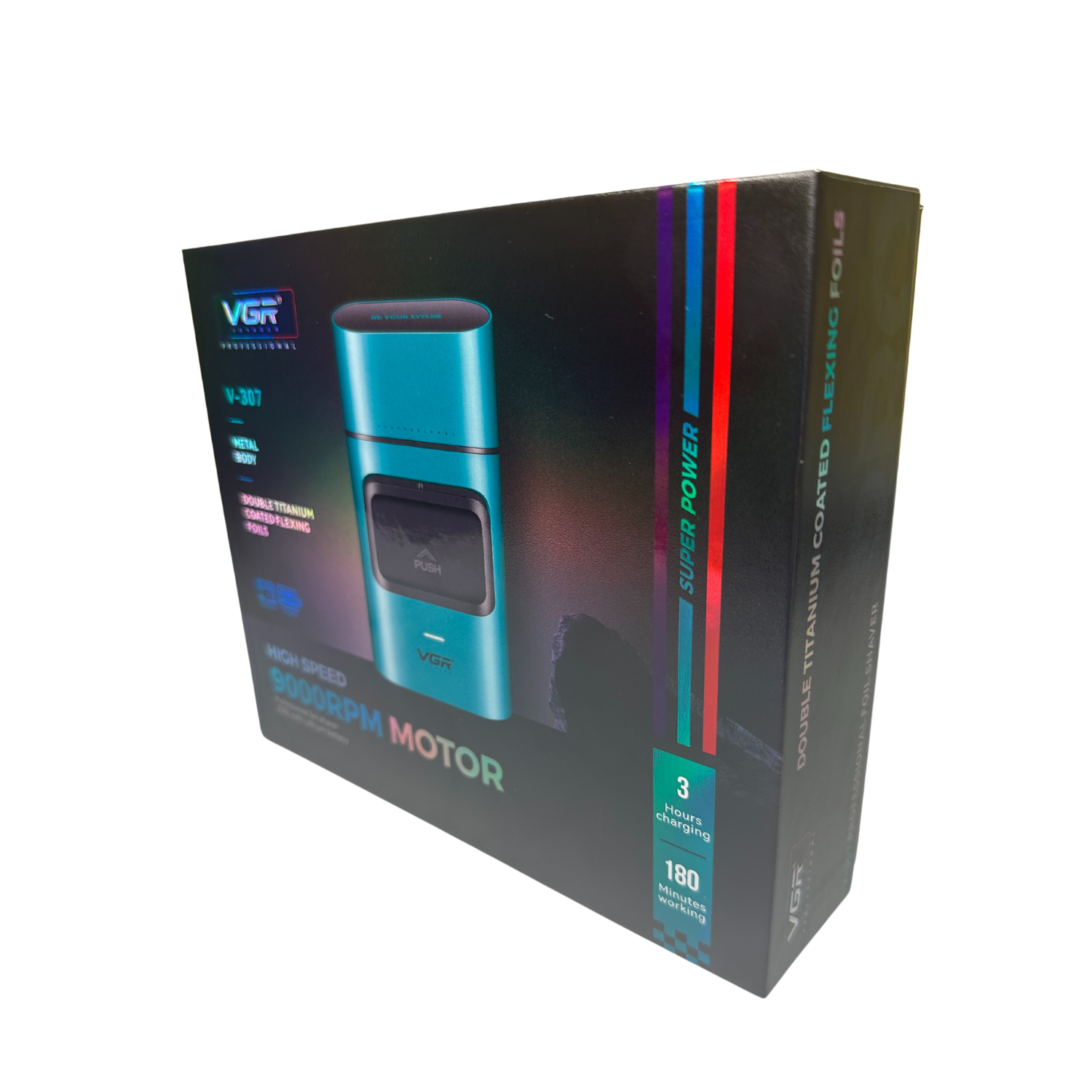 Afeitadora Eléctrica Profesional VGR V-307 9000rpm-2