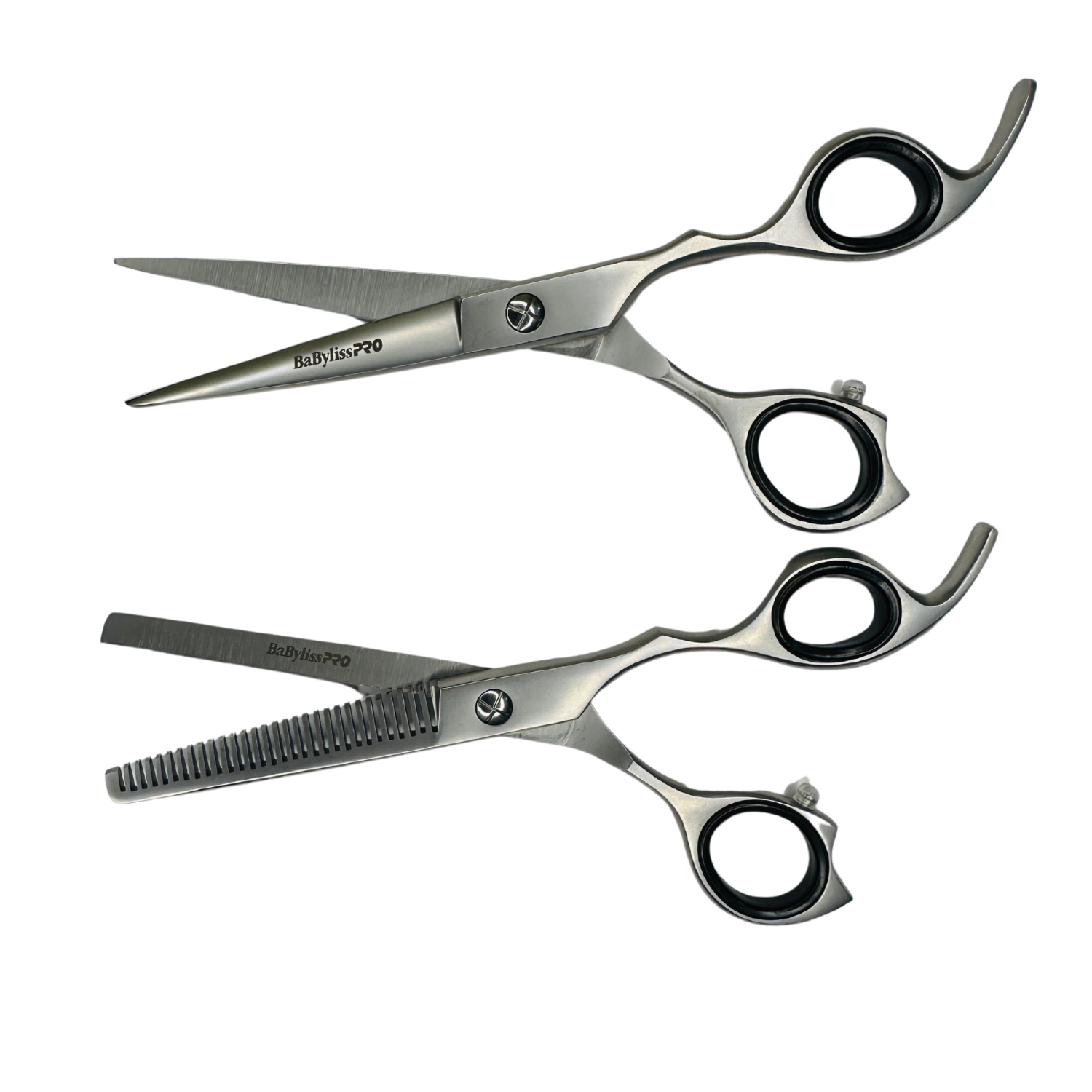 Set Tijeras Profesional Babylisspro Esculpidora Y Filonavaja 6¨-2