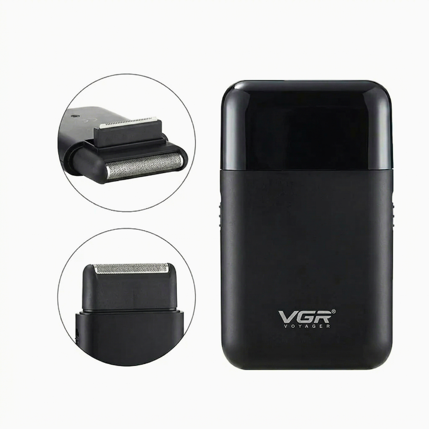 Afeitadora Mini Shaver y Trimmer VGR390 Viaje Recargable-5