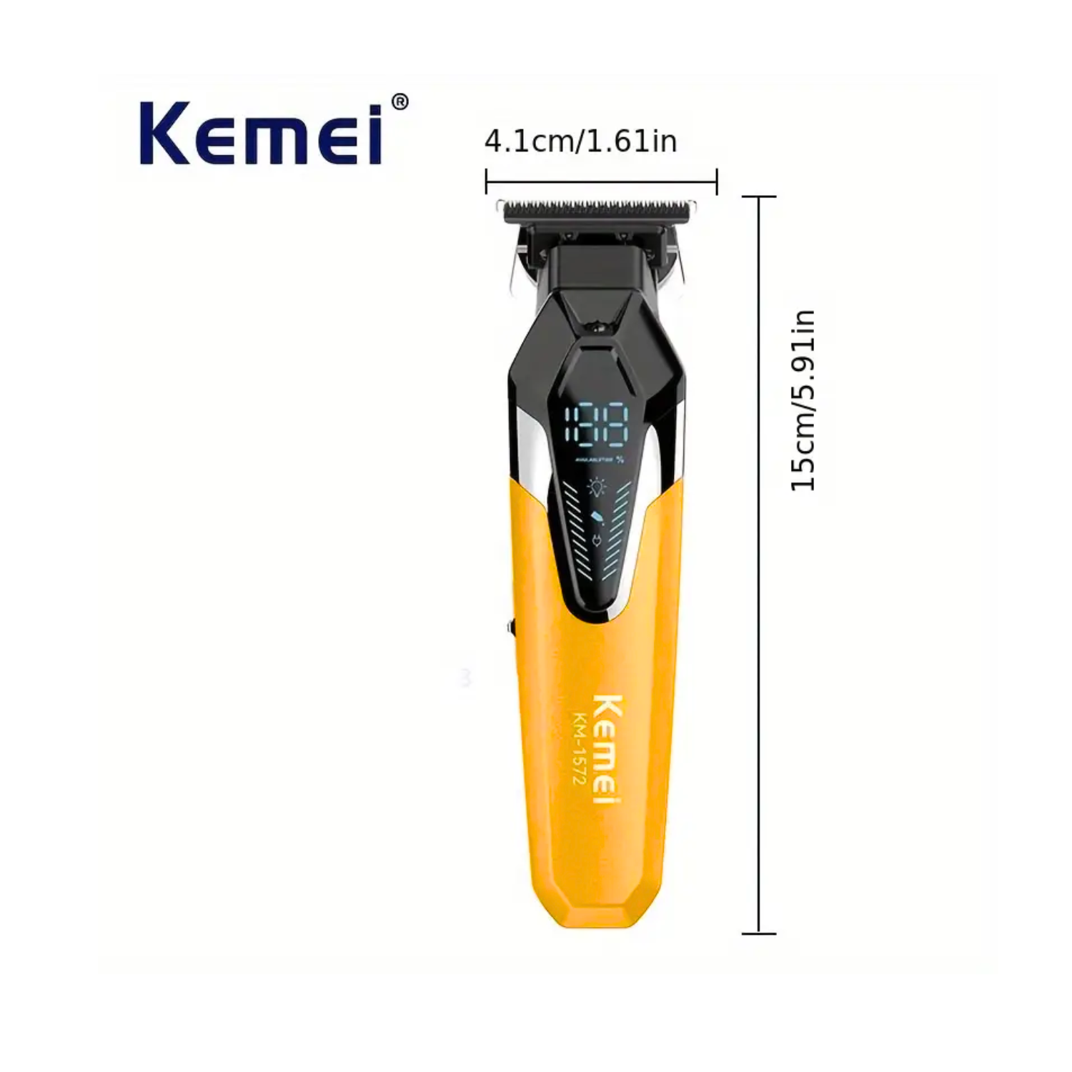 Afeitadora Eléctrica Profesional Kemei 1572-2