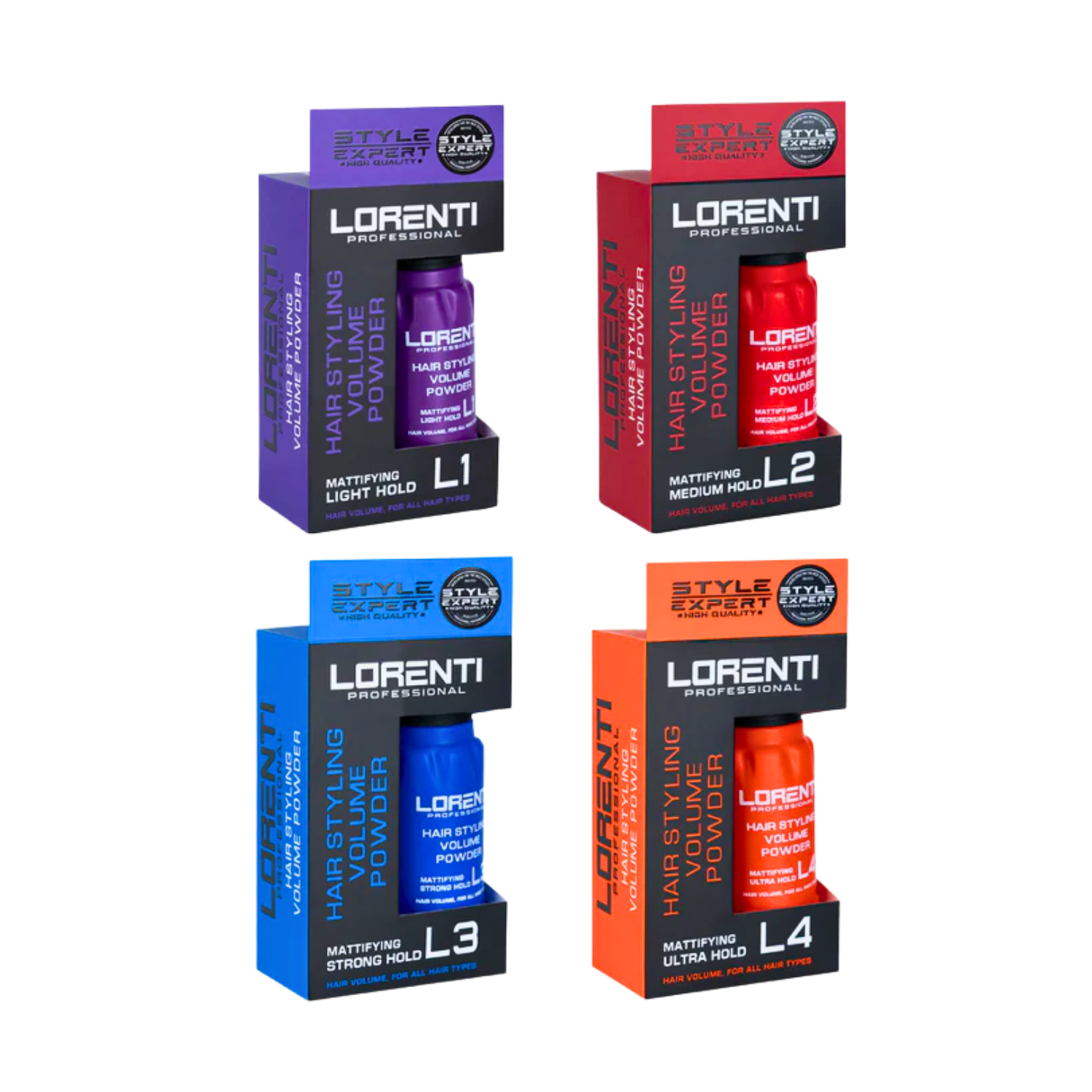 Polvo Texturizador Lorenti Profesional L2 Fijación Media Matte 30ML-3