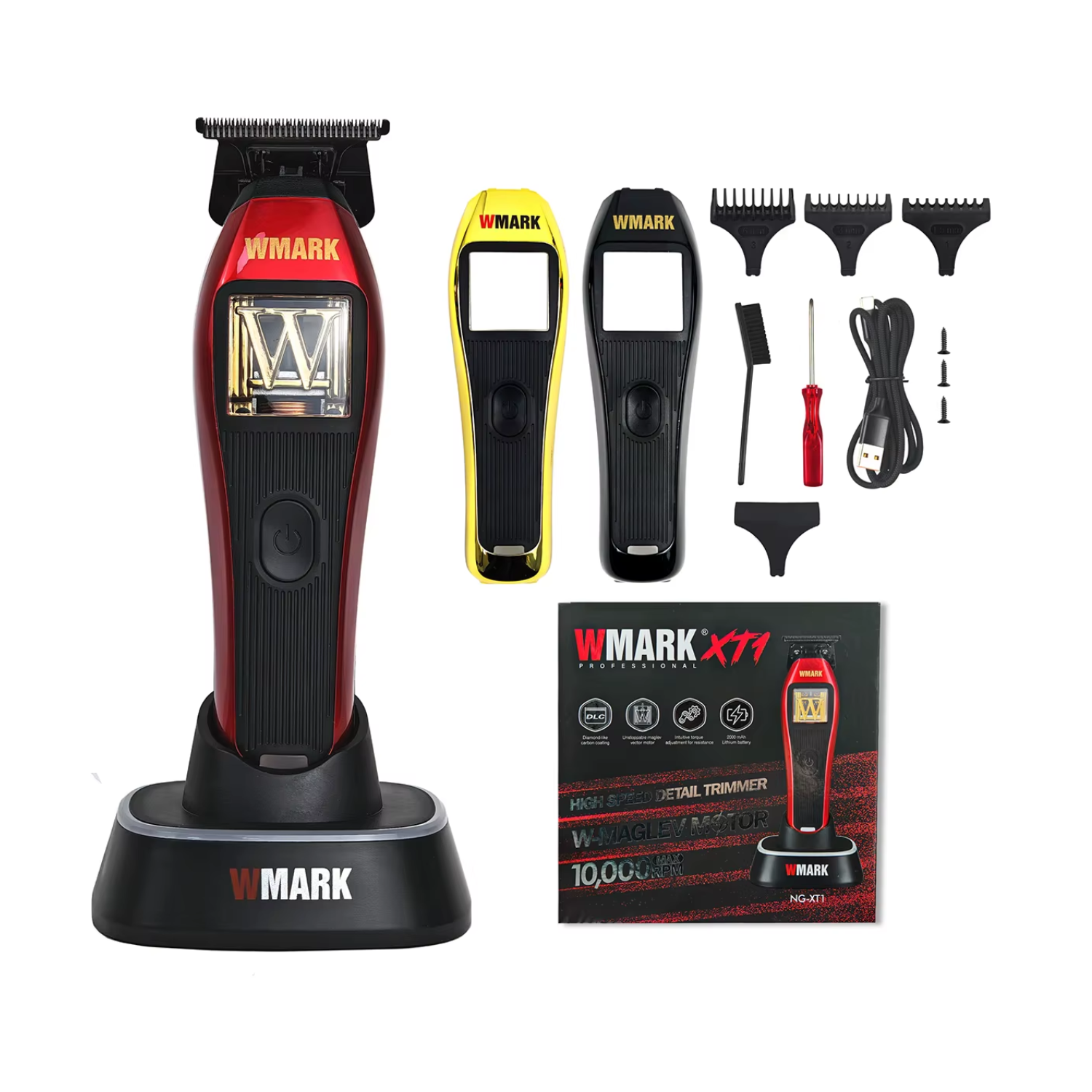 Maquina Trimmer Profesional Wmark NG XT1 10000 RPM-3