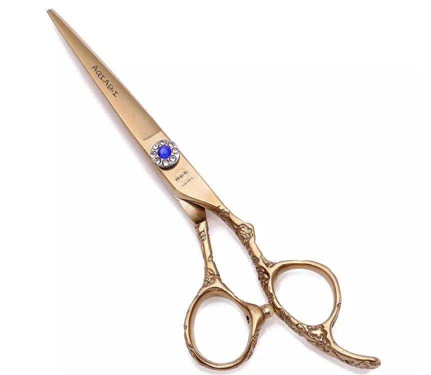 Set Tijeras Peluquero Profesional Diestros 5.5' Con Estuche-0
