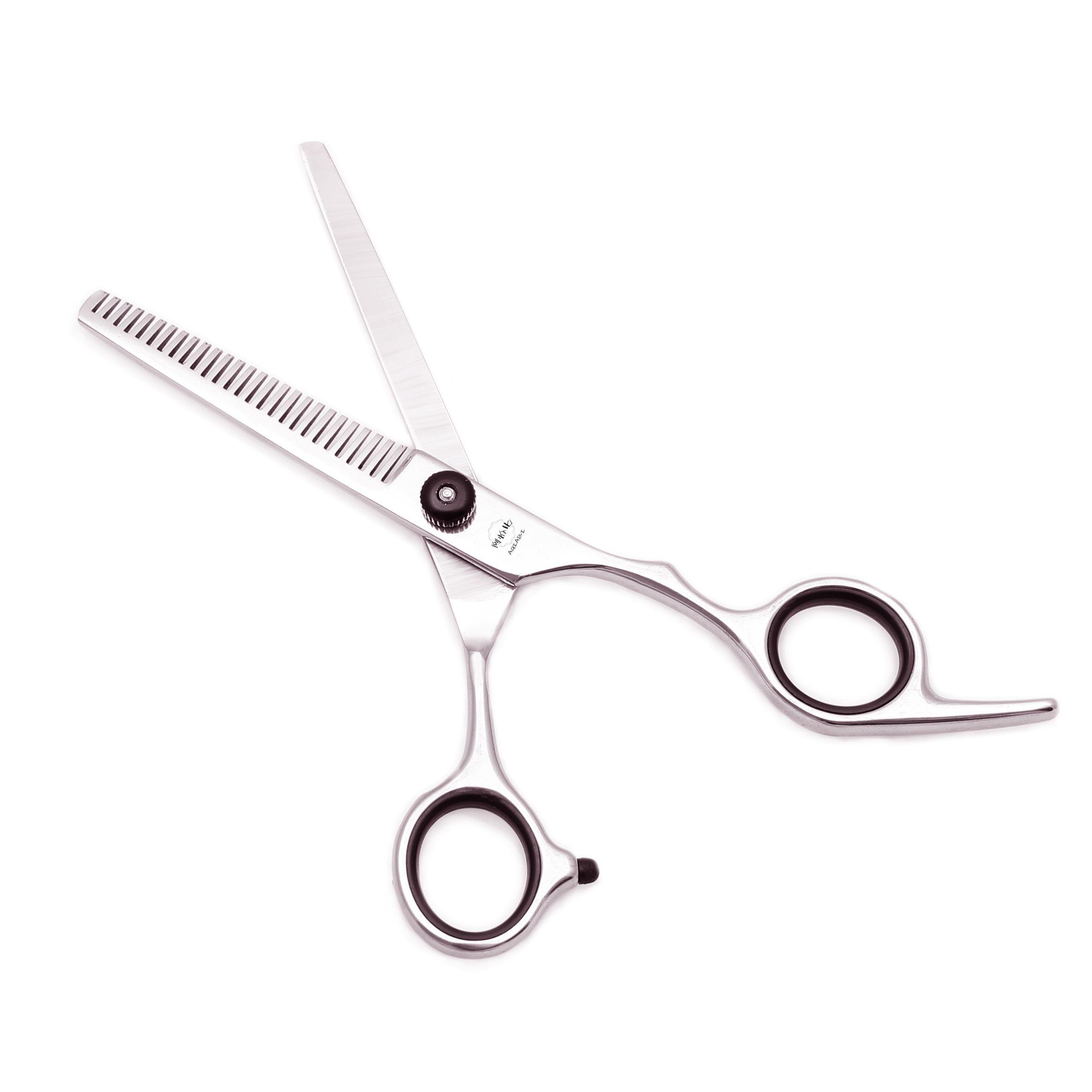 Set Tijeras 6' Peluquero Hogar Con Peines Estuche Y Capa-2