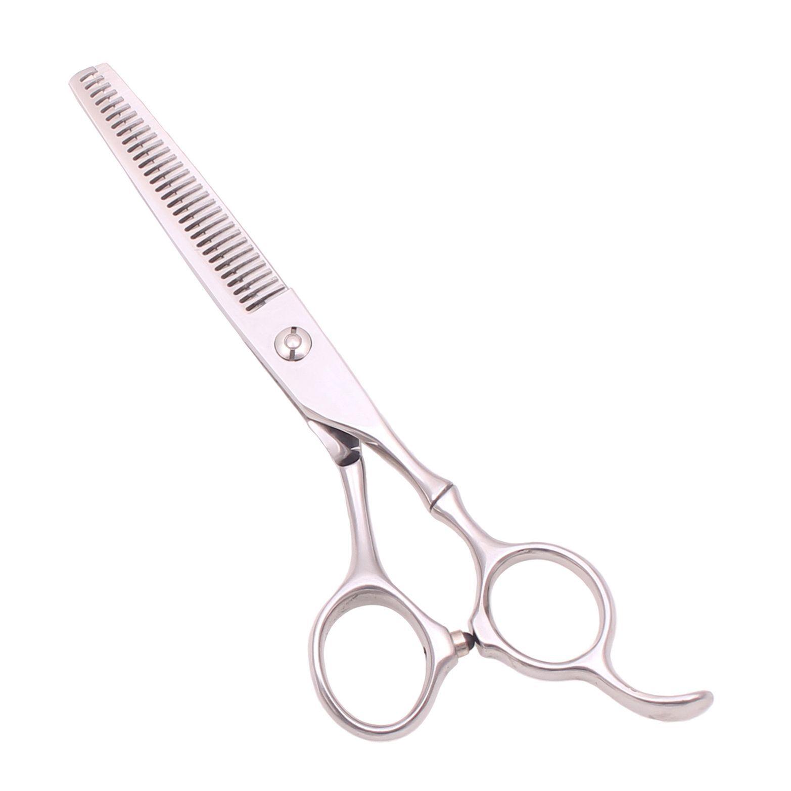 Set de tijeras profesionales 5.5 pulgadas para diestros color plata-2