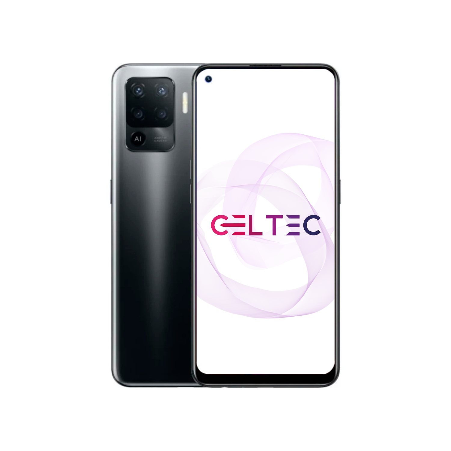 Oppo Reno 5 Lite 128GB Negro con Pantalla Fantasma-0