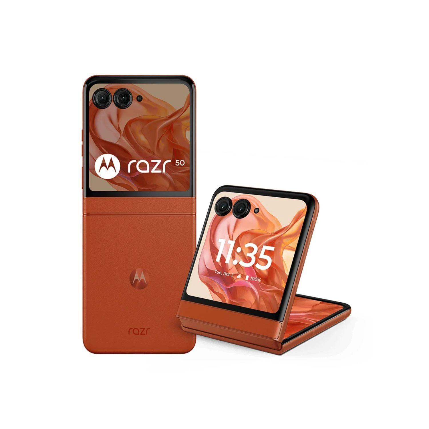 Motorola RAZR 50 ULTRA + Moto Buds Bose 512GB Naranjo OpenBox-1
