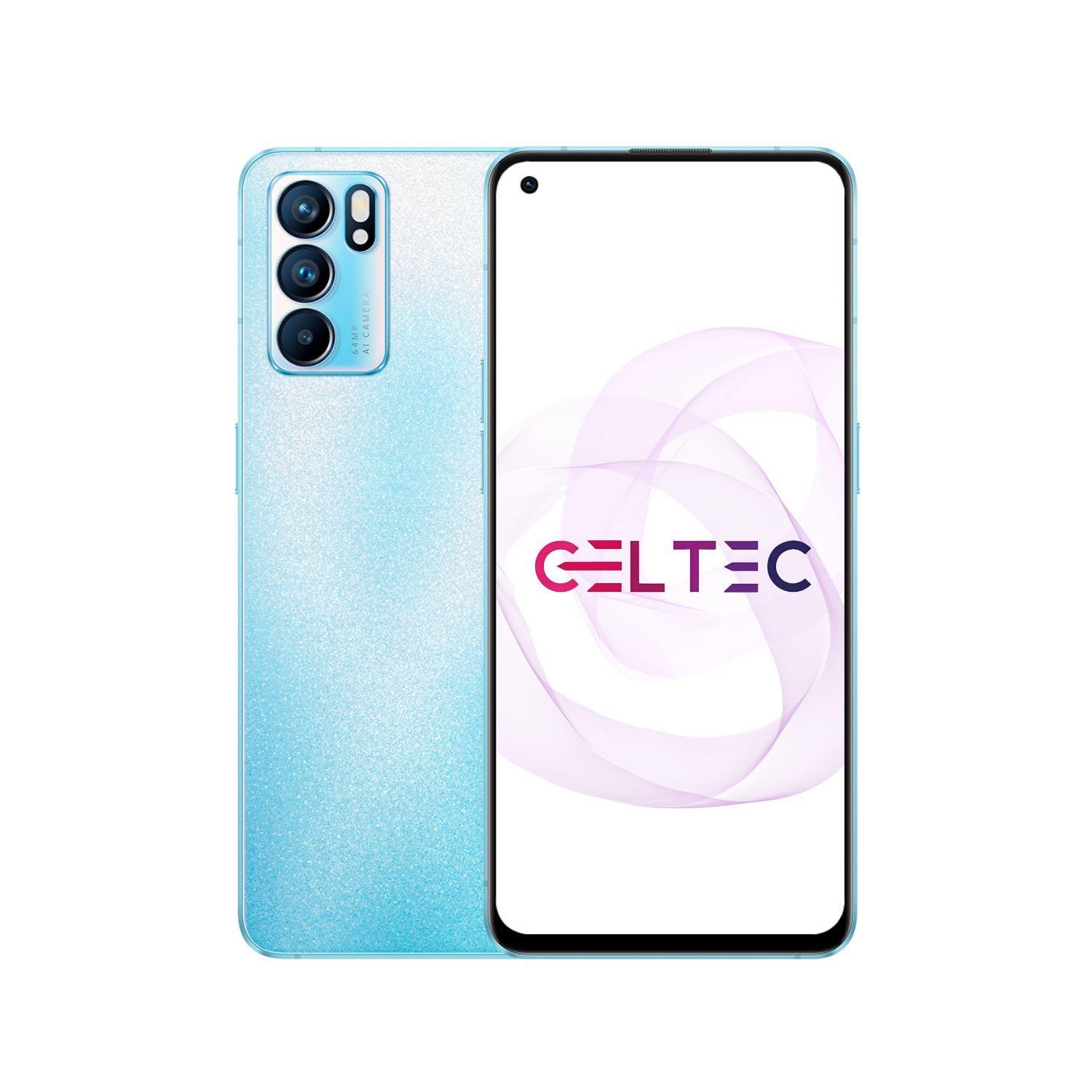 Oppo Reno 6 5G 128GB Celeste Pantalla Fantasma-0