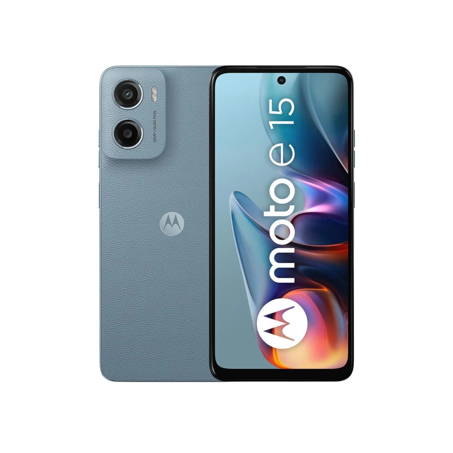 Motorola Moto E15 64GB+2 GB Azul Open Box-0
