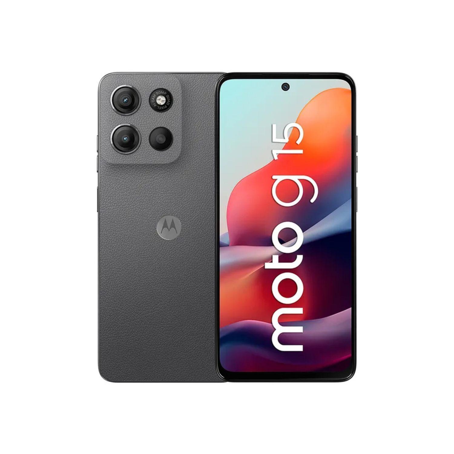 Motorola Moto G15 128GB Gris Open Box-0