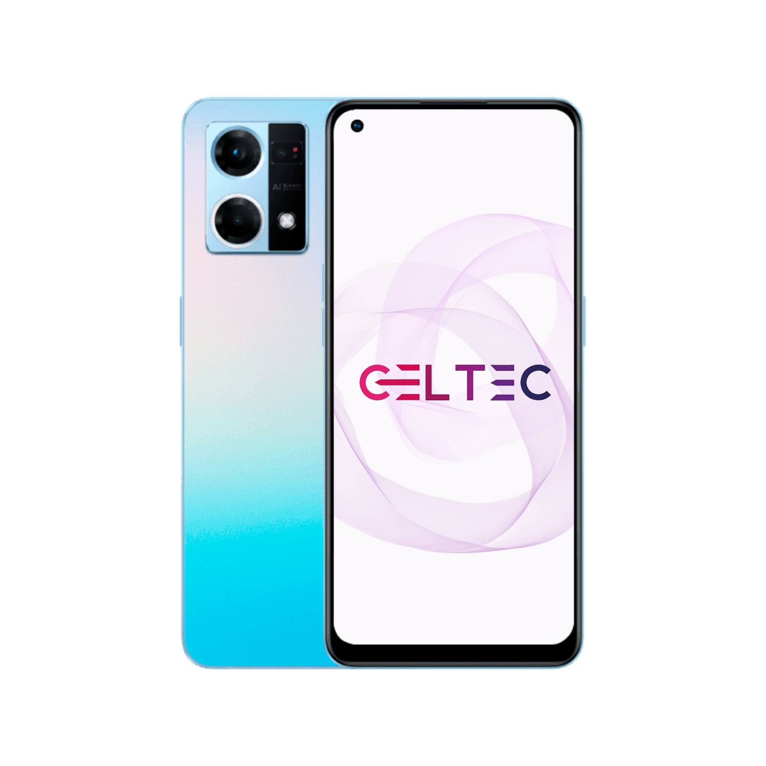 Oppo Reno 7 6/128GB Azul Pantalla Fantasma-0