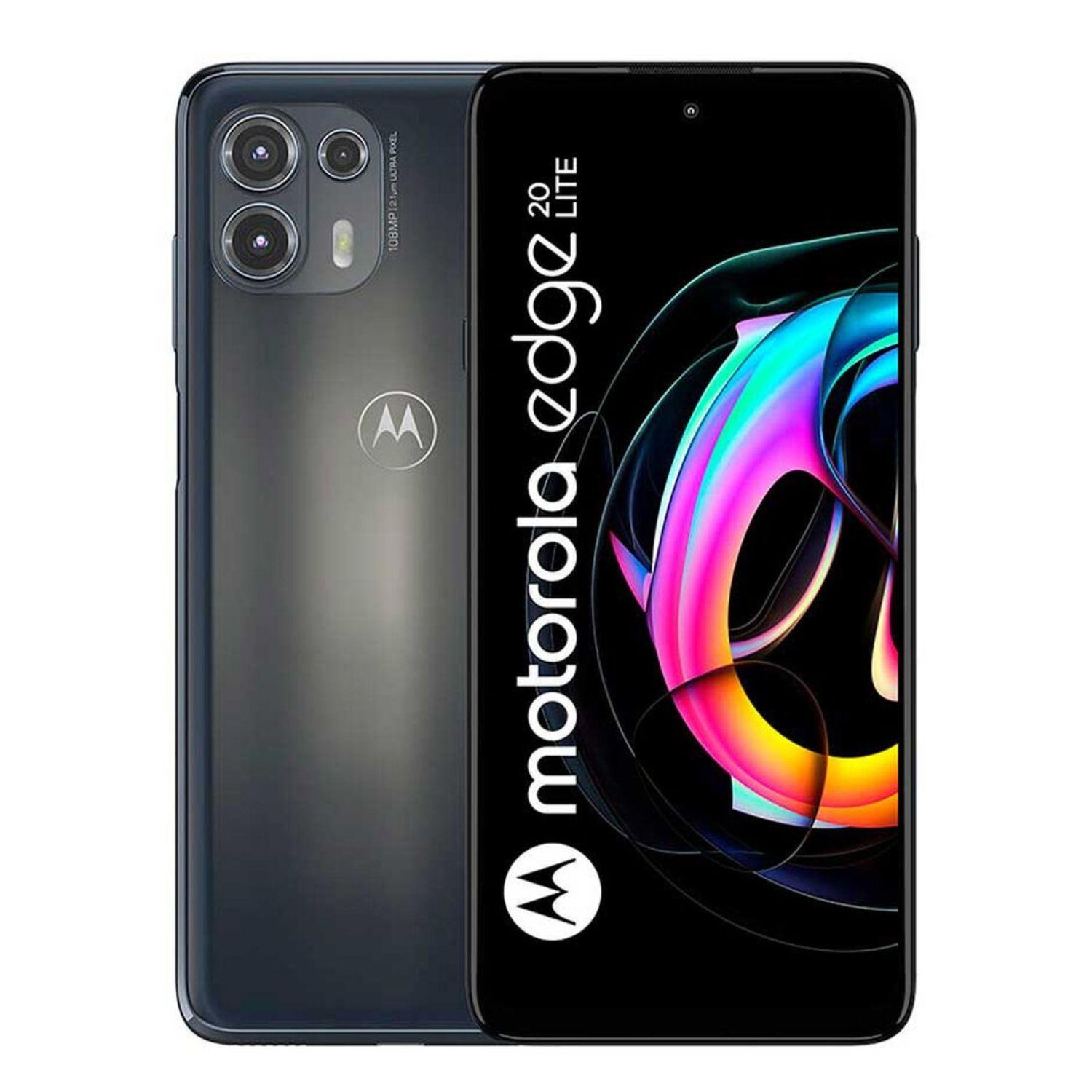 Motorola Moto Edge 20 Lite 128GB Negro Nuevo-0
