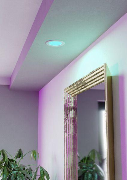 Foco Plafon Led Embutido Blanco Regulable Calida Neutra Fria 12cm 5w Interior Exterior IP44-2