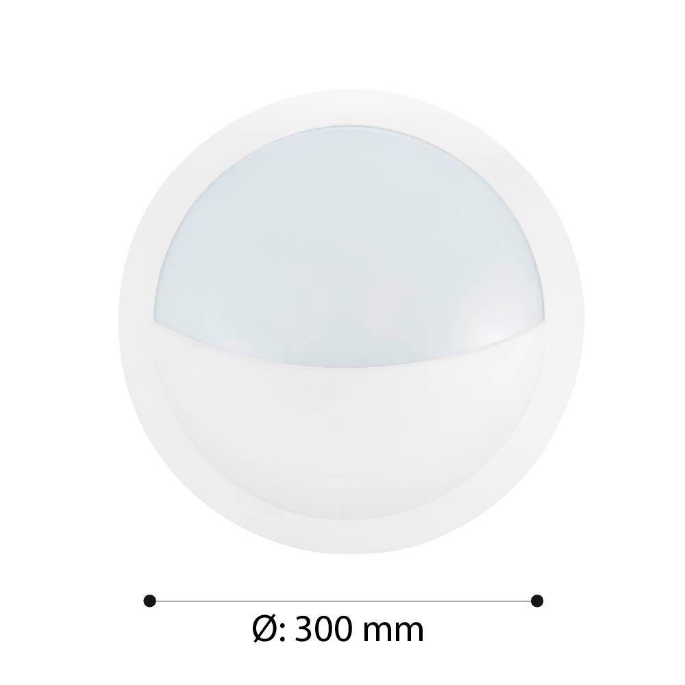 FOCO SOBREPUESTO TECHO BELLARIA ACRILICO BLANCO 3000K LED lm 6W IP66 COD.62215-2
