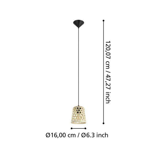 lámpara colgante CAPOLIVERI-E Acero Natural E27 2X40W cod206362M-2
