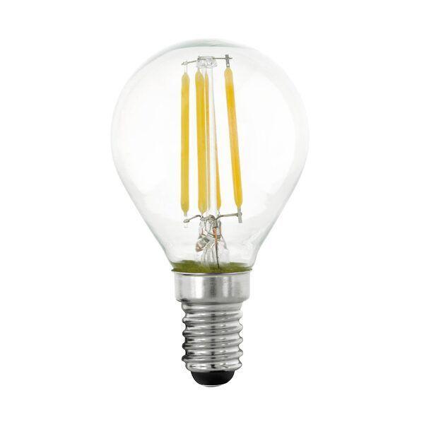 Ampolleta LED Transparente Dm45 5W E14 L76 2700K Cálida Cod110183-0