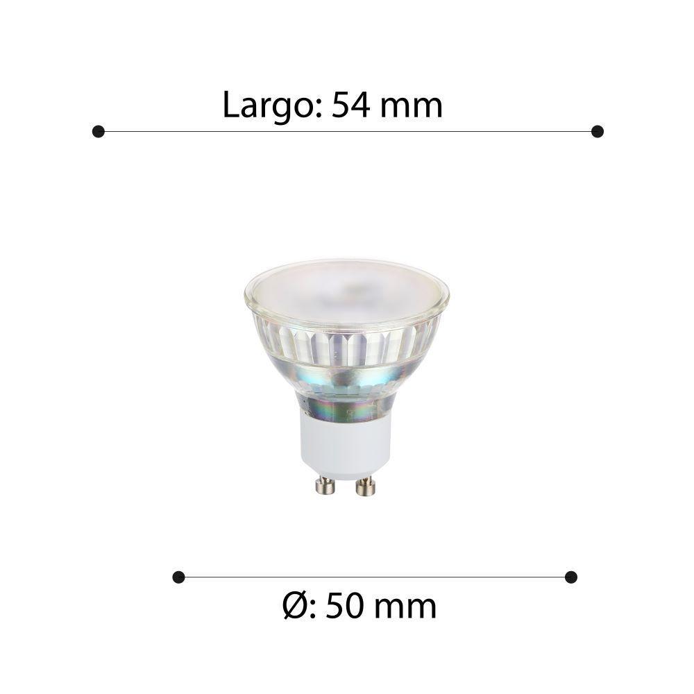 Ampolleta LMLED Led Transparente 5w GU10 Cod110142-2