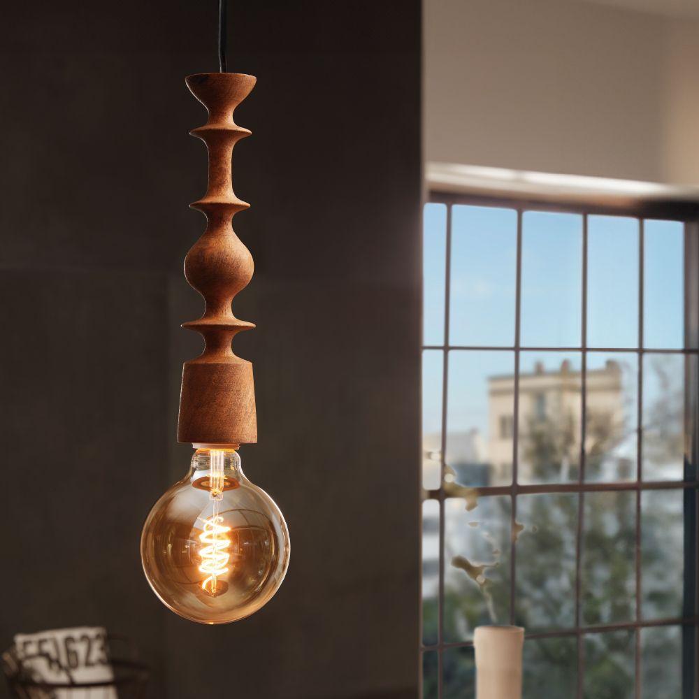 AVOLTRI COLG MADERA ROBLE L0 H1100 DM70 E27 1X60W  COD.49373-1