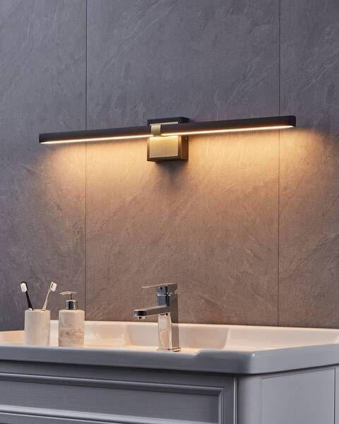 Lámpara Aplique Peguera Acero Led incluida 1X18W IP44 Cod.900929-2