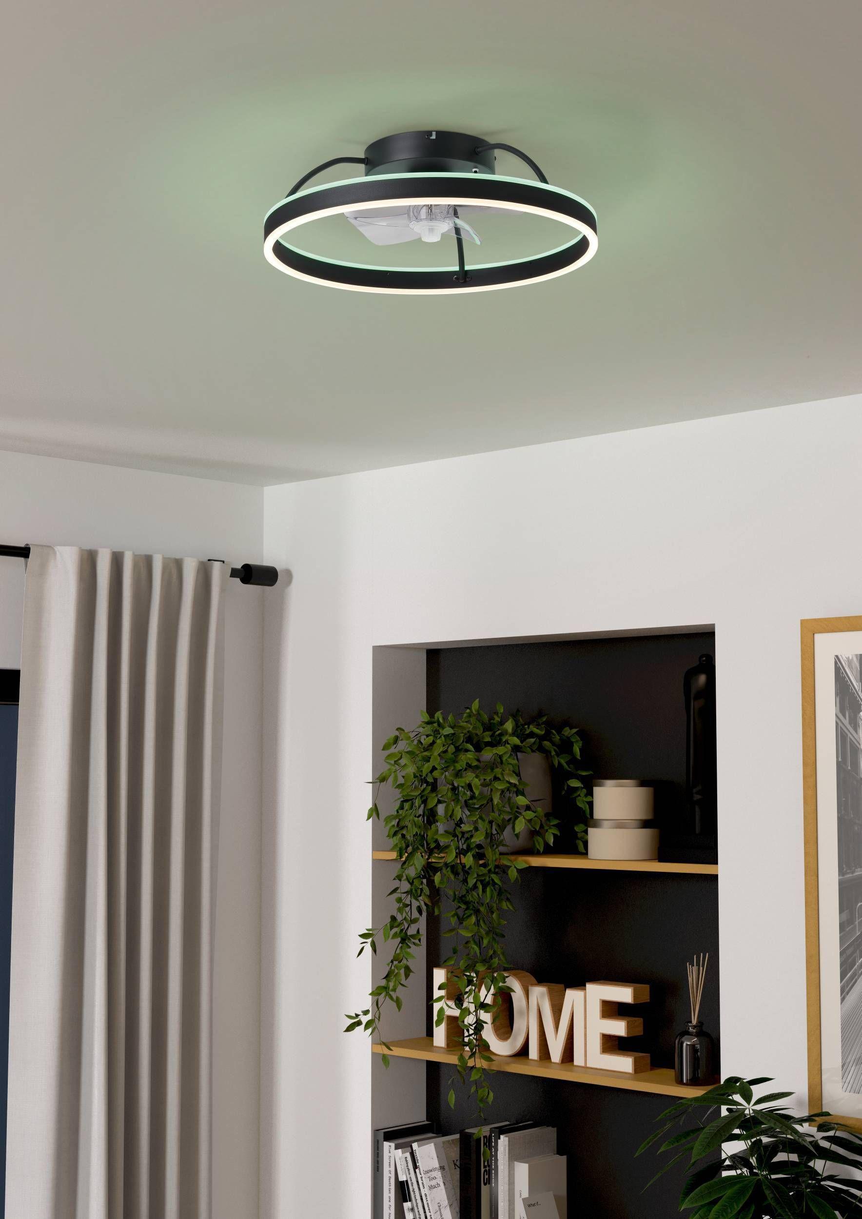 Ventilador Techo Marinella Luz Regulable CControl Silencioso Cod35193-1