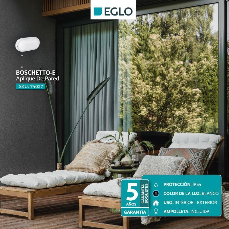 FOCO SOBREPUESTO TORTUGA BOSCHETTO BLANCO LED IP54 COD74027-0