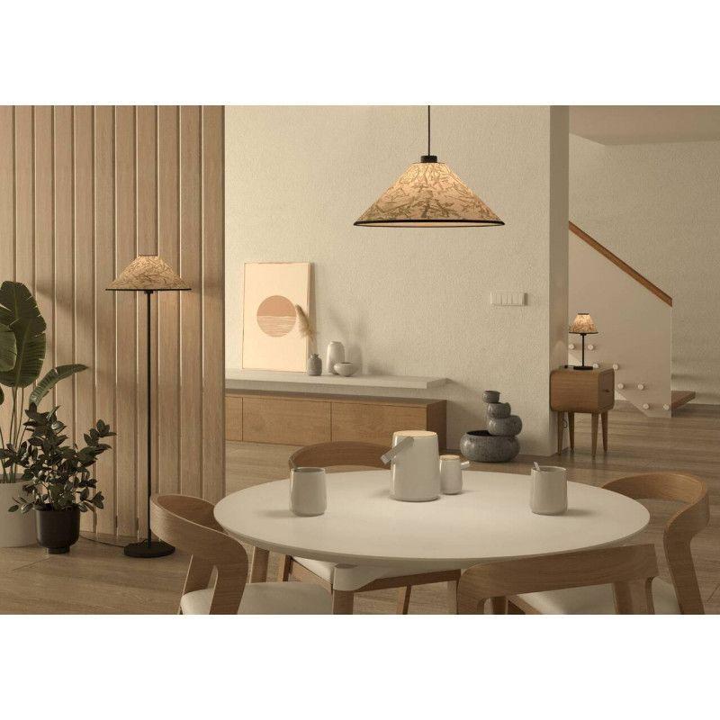 Lampara Colgante Oxpark Hojas de bambú E27 1X25W IP20 Cod43942-3