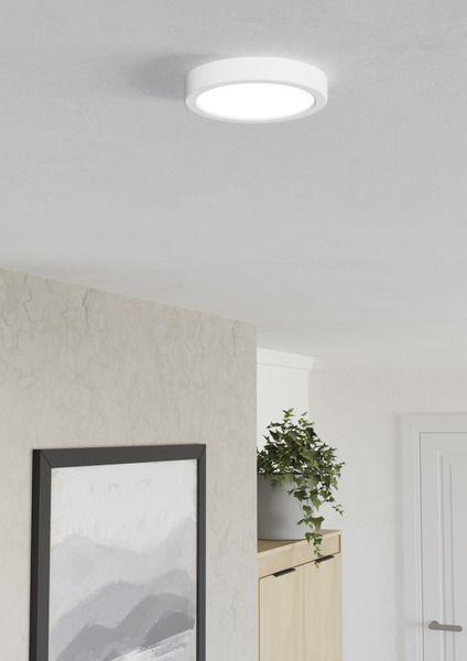 Foco Plafon Sobrepuesto Led Regulable Calida Neutra Friaa Diam17cm 7w-2