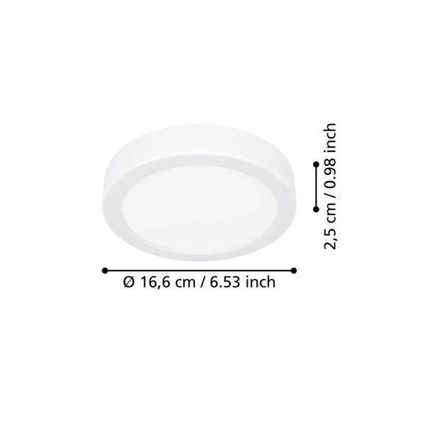 Foco Plafon Sobrepuesto Led Regulable Calida Neutra Friaa Diam17cm 7w-3