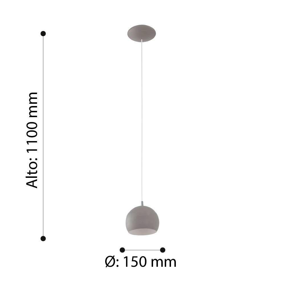 Lámpara Colgante Petto Acero H1100 GU10 3W cod32088-2