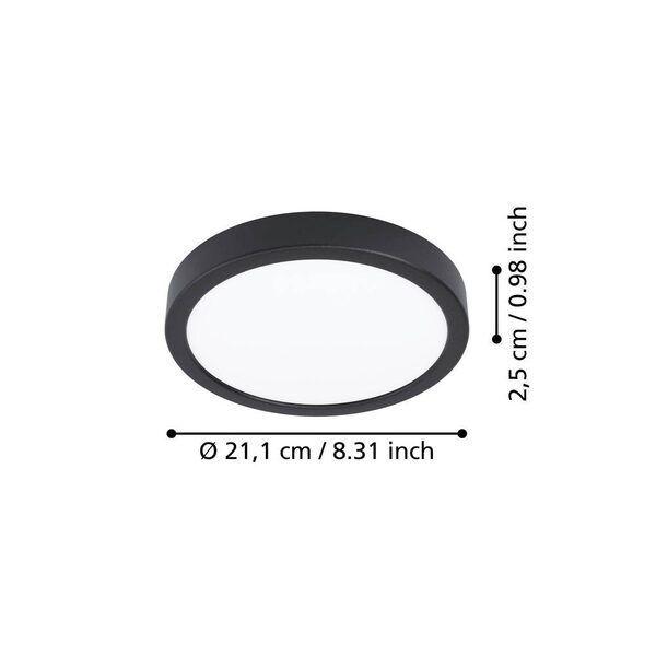 Foco Plafon Sobrepuesto Led Regulable Calida Neutra Fria Diam 21cm 12w-3