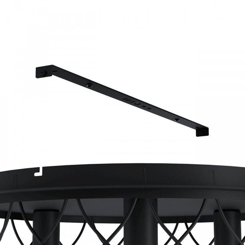 GILTSPUR TECHO ACERO NEGRO H230 DM550 E27 3X40W IP20-2