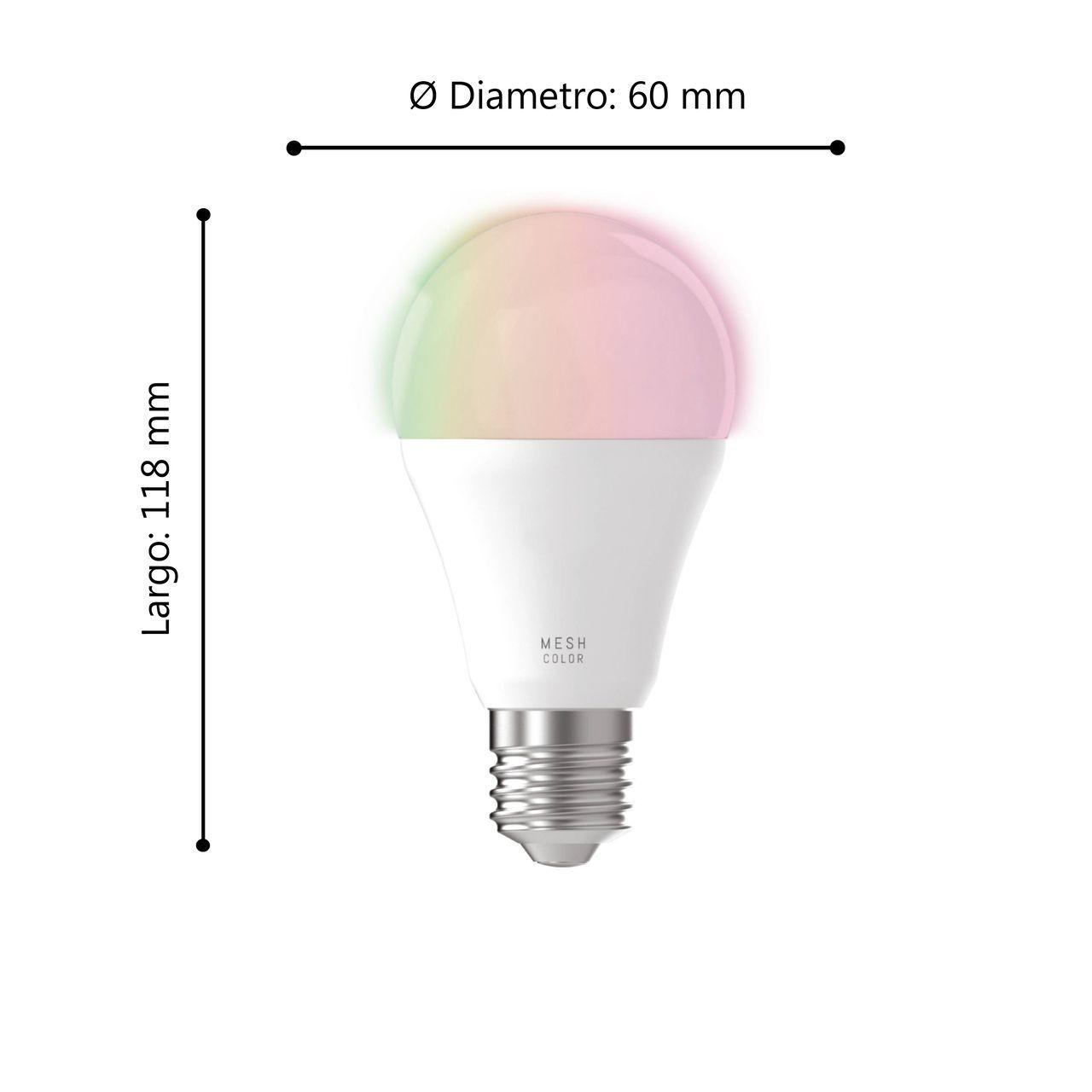 AMPOLLETAS LM_LED_E27 TRANSPARENTE E27 1X9W COD.12253-2