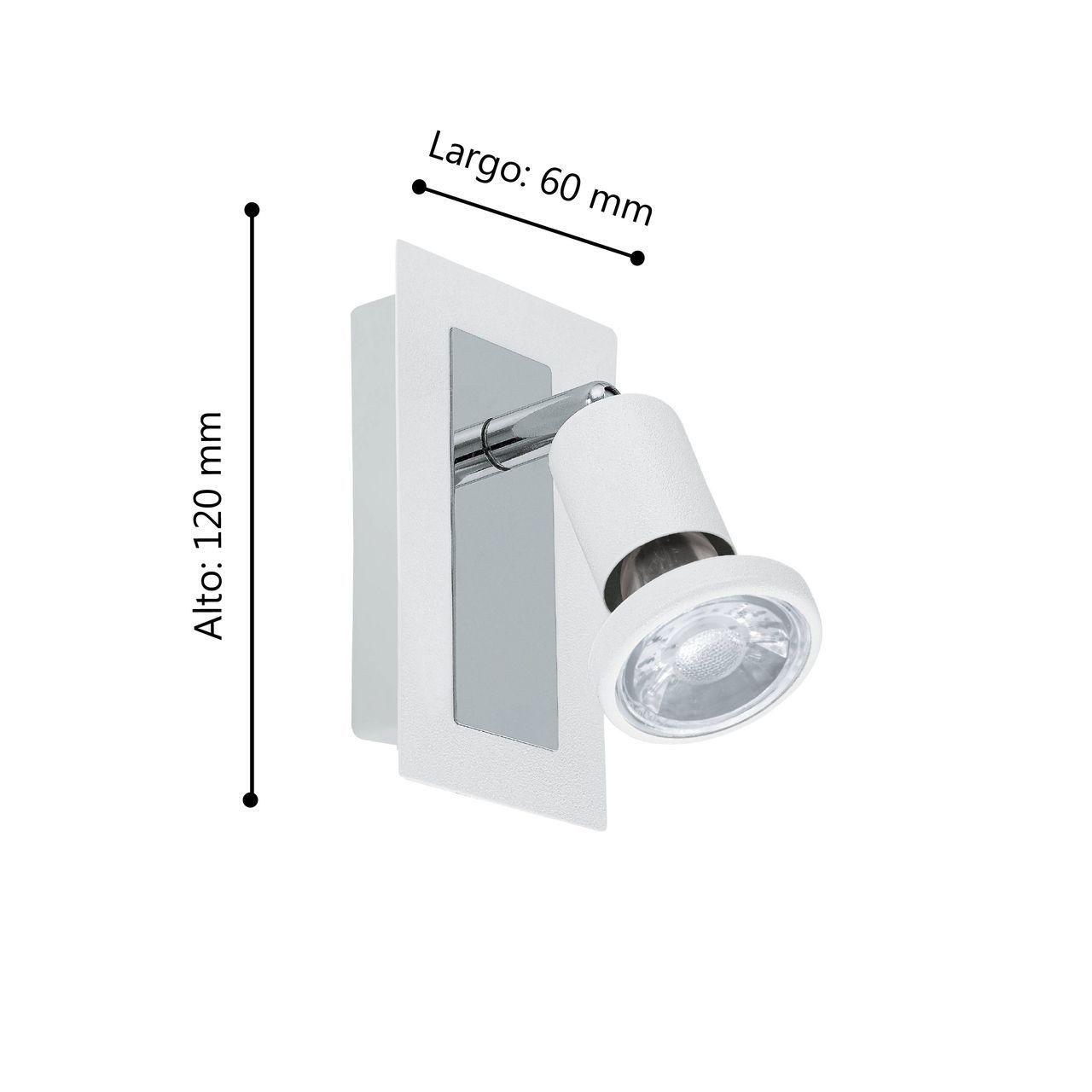 FOCO SOBREPUESTO SARRIA AERO BLANCO GU10 1X4,5W COD.94958-2