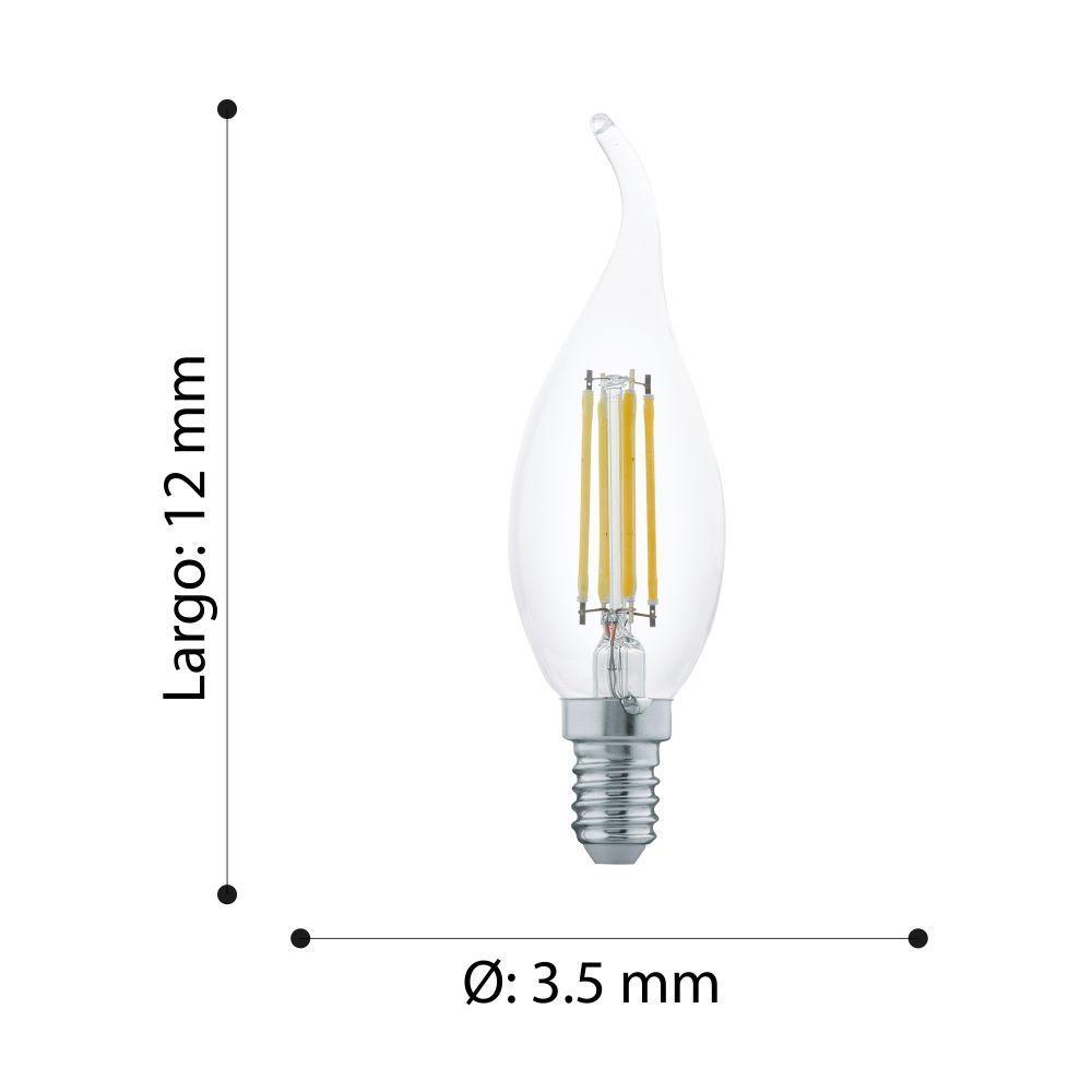 AMPOLLETA  4W E14 BF35 BOHEMIA LED RETRO 2700K 305LM COD.110017-1