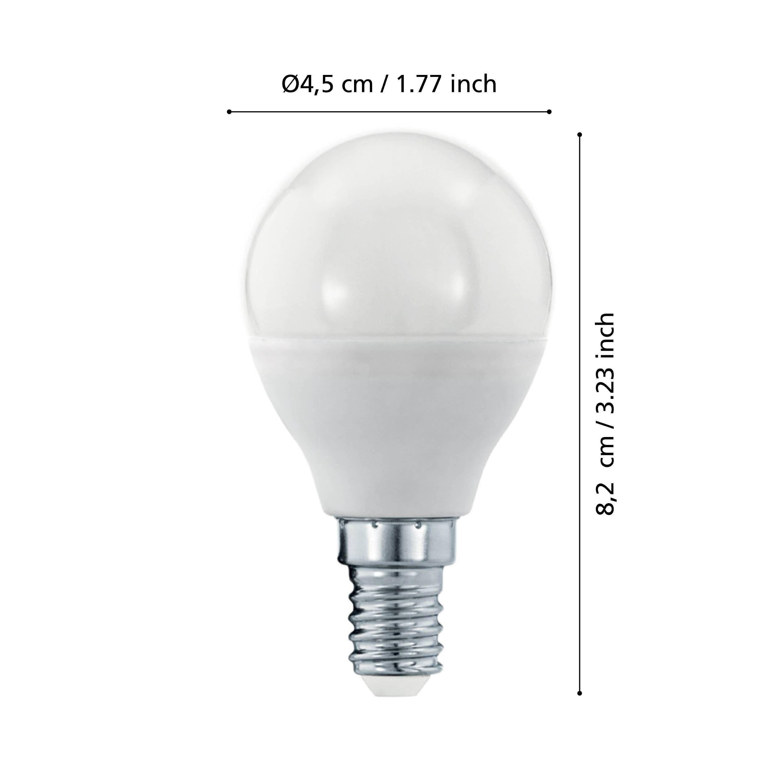 Ampolleta LMLED Acrilico Opalo 6W E14 Led Blanca Cod110139-3