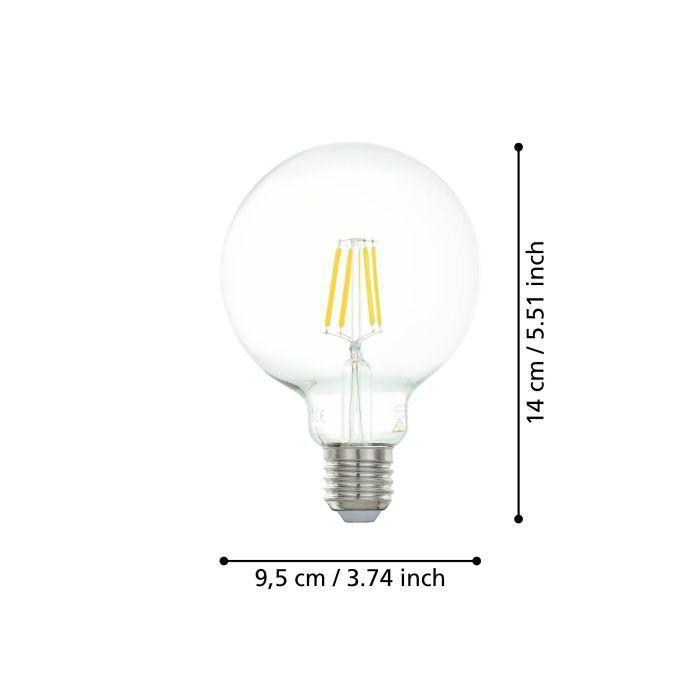 Ampolleta Retro 4W E27 DM95 2700K 470LM-2