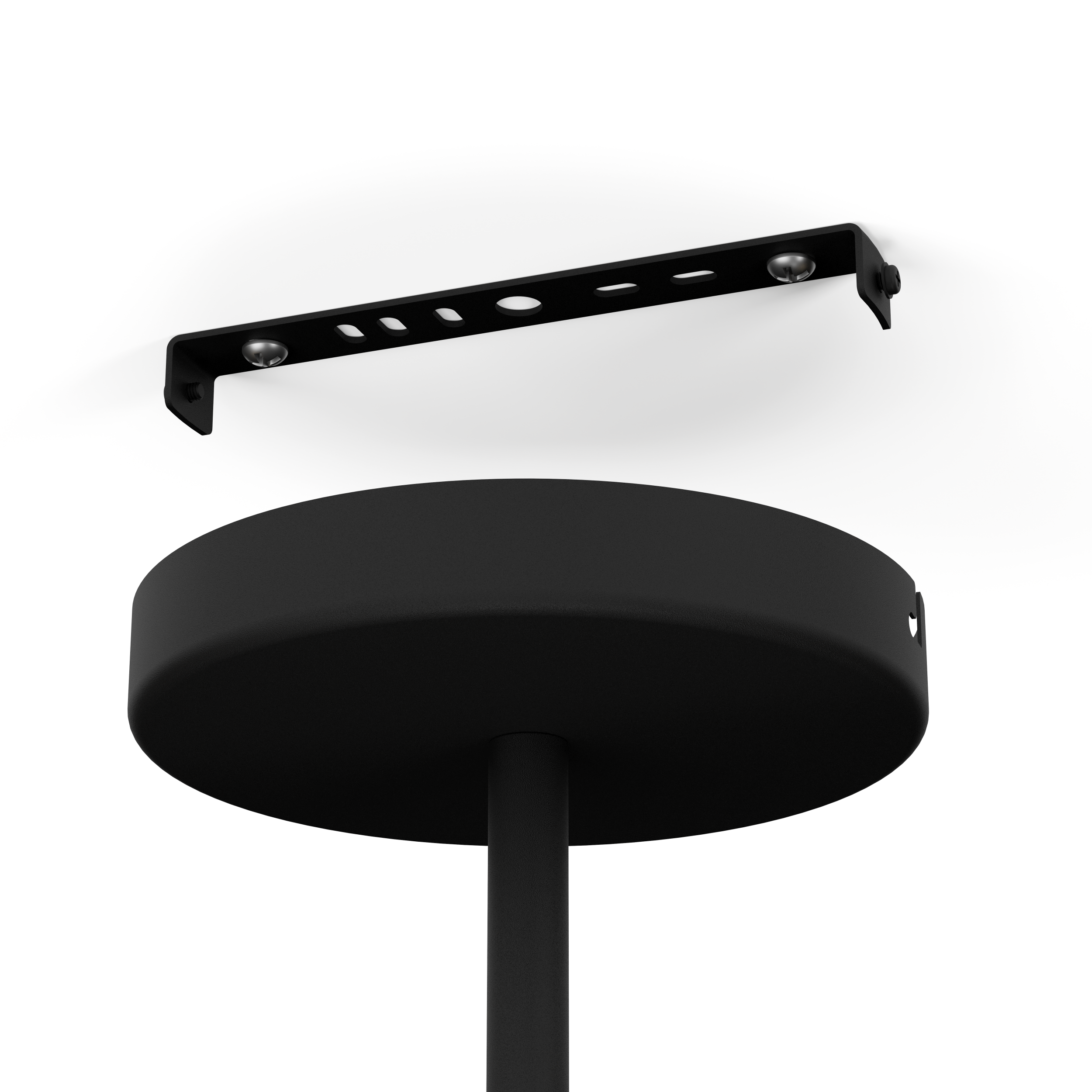 LAMPARA DE COLGAR NARICES NEGRO E27 1X40W-3