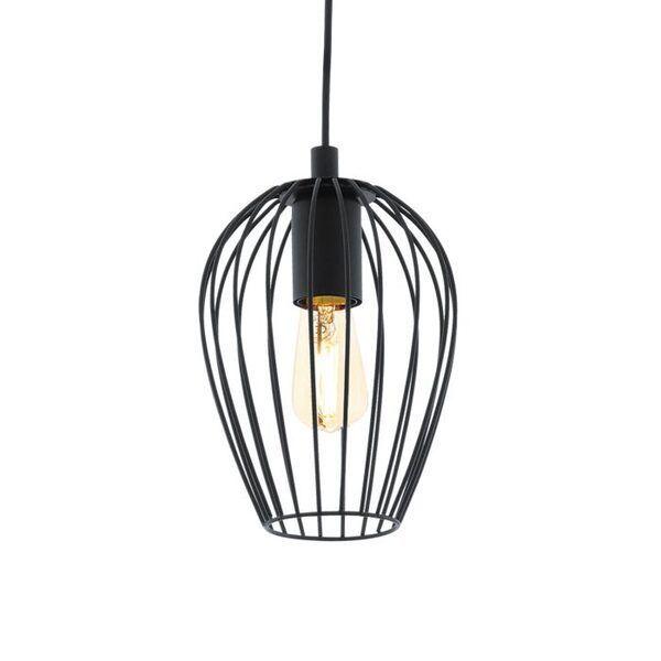 Lámpara Colgante Newtown Vintage Acero 1X60W E27-3