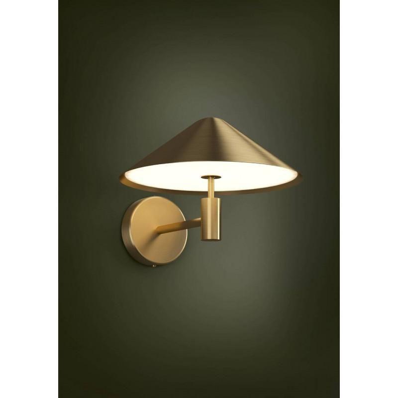 Lampara Aplique Paraguay Acero LED incluida 1X12W Cod.390273-2